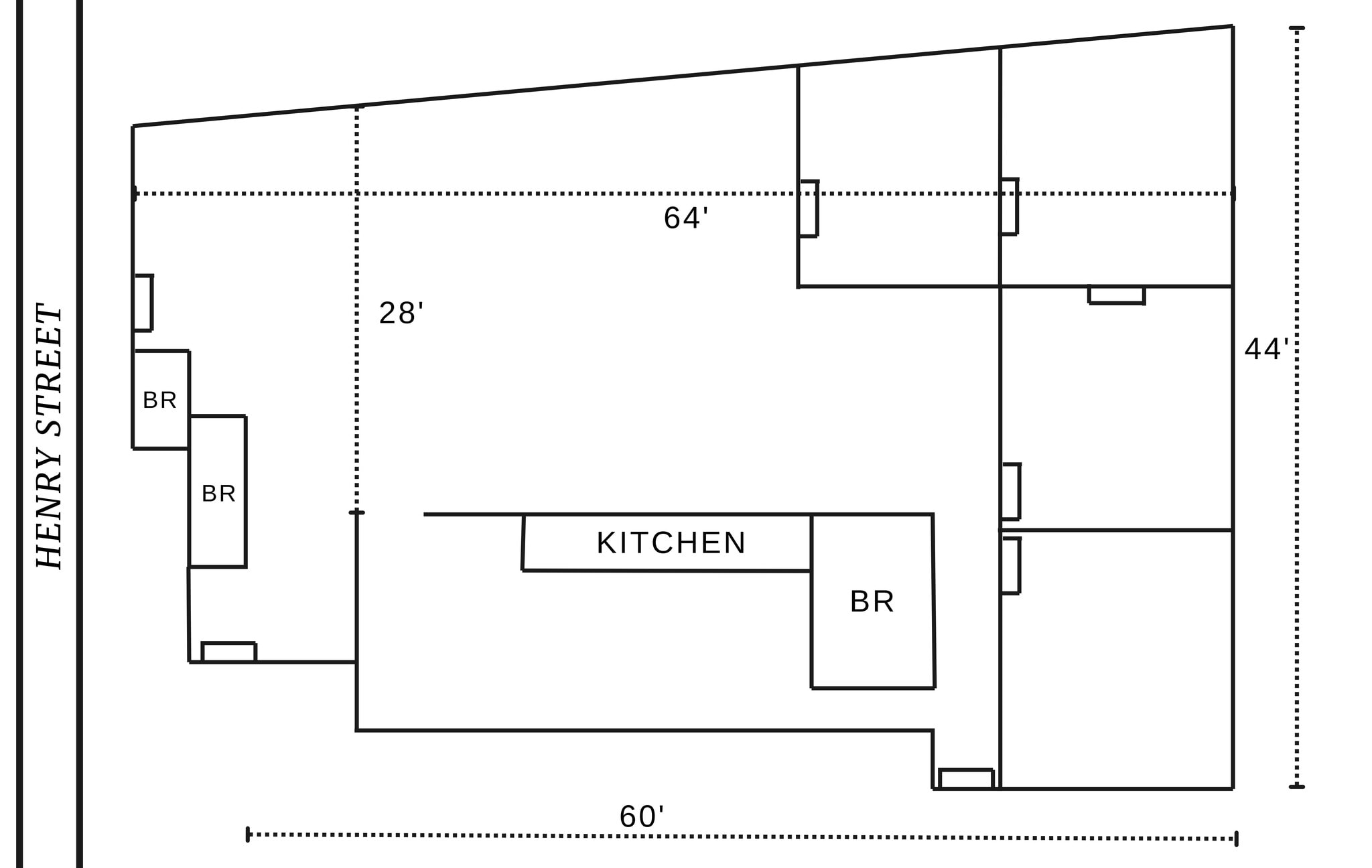 7 Henry St, Worcester, MA à louer Plan de site- Image 1 de 1