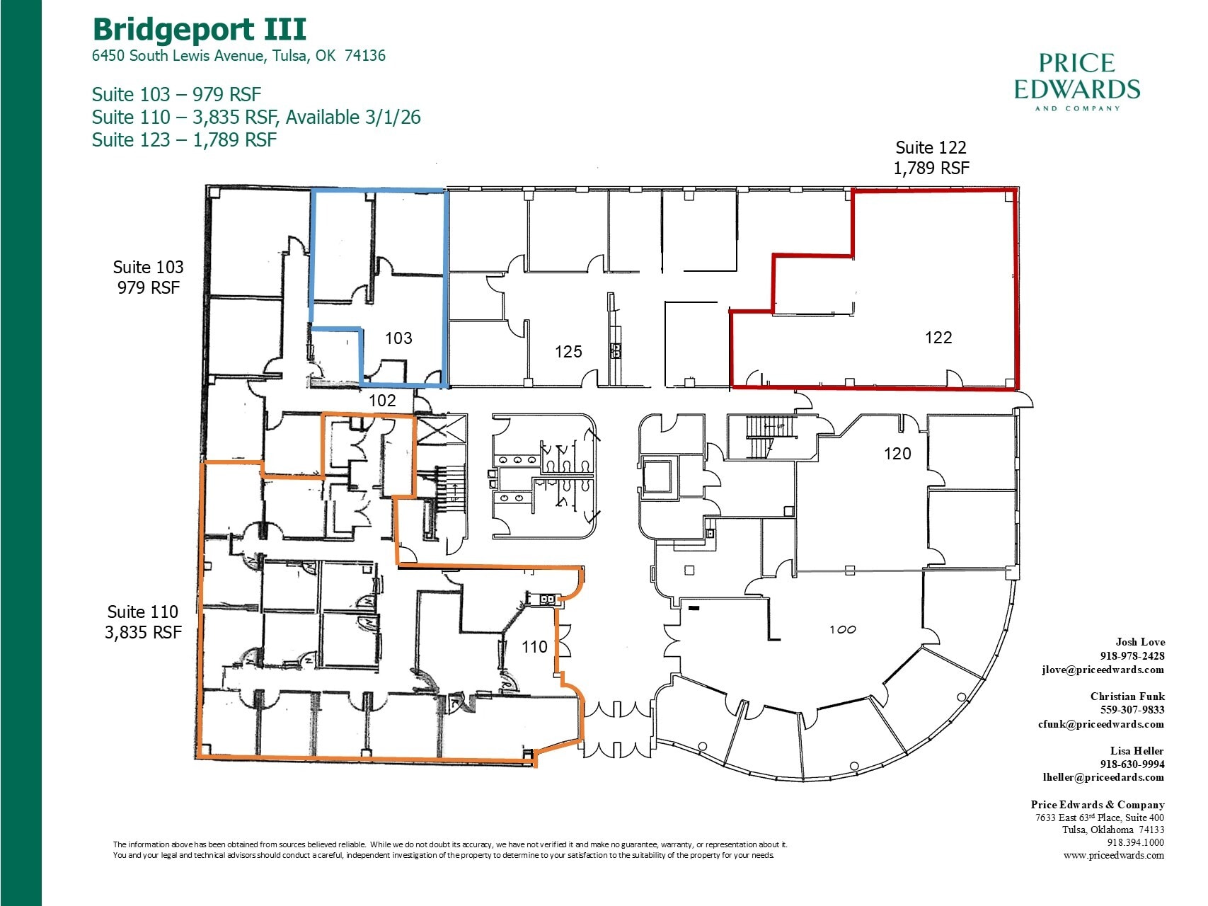 6450 S Lewis Ave, Tulsa, OK for lease Floor Plan- Image 1 of 1