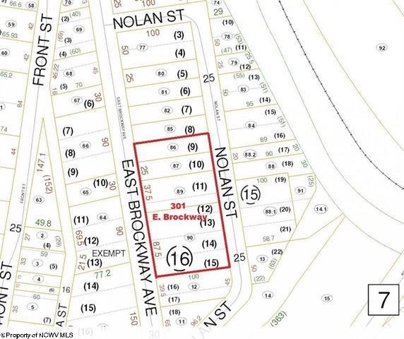 301 E Brockway Ave, Morgantown, WV à vendre - Plan cadastral - Image 3 de 12