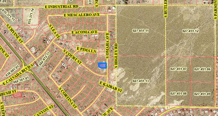 1820 Omaha Ave, Pahrump, NV for sale Aerial- Image 1 of 22