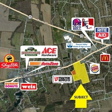 1628 Route 209, Brodheadsville, PA à vendre - Photo du bâtiment - Image 3 de 10