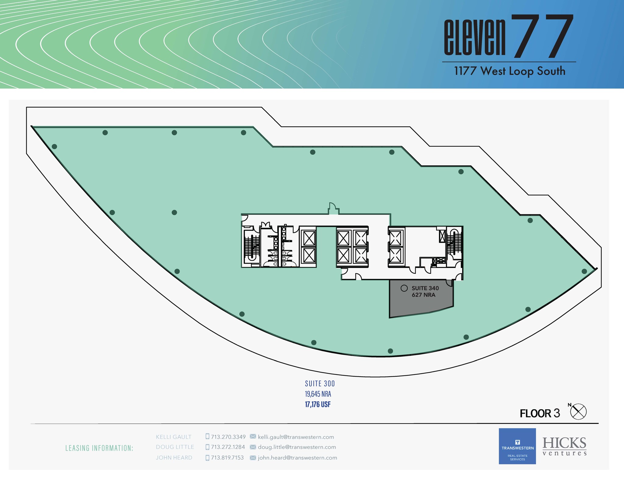 1177 West Loop S, Houston, TX à louer Plan d’étage- Image 1 de 3