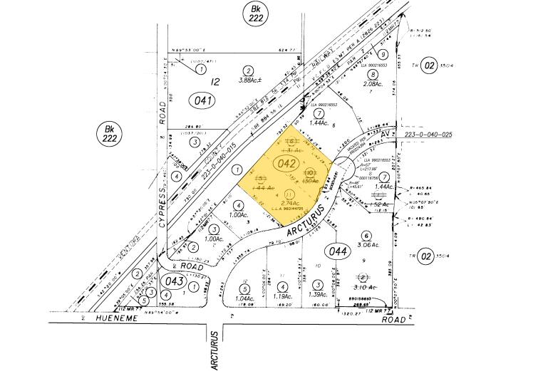 741 Arcturus Ave, Oxnard, CA à louer - Plan cadastral - Image 3 de 6