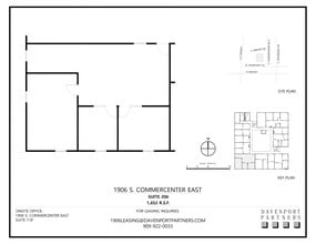 1906 S Commercenter East, San Bernardino, CA à louer Plan de site- Image 1 de 1