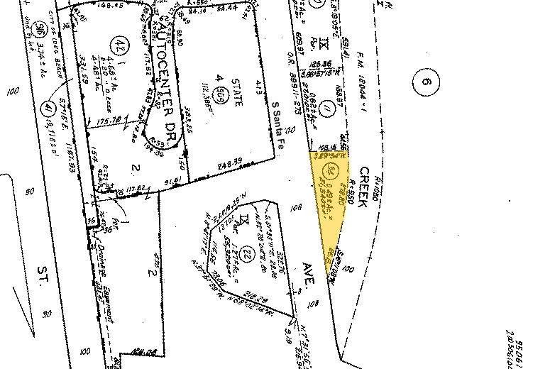 2140 S Santa Fe Ave, Compton, CA for lease Plat Map- Image 1 of 2