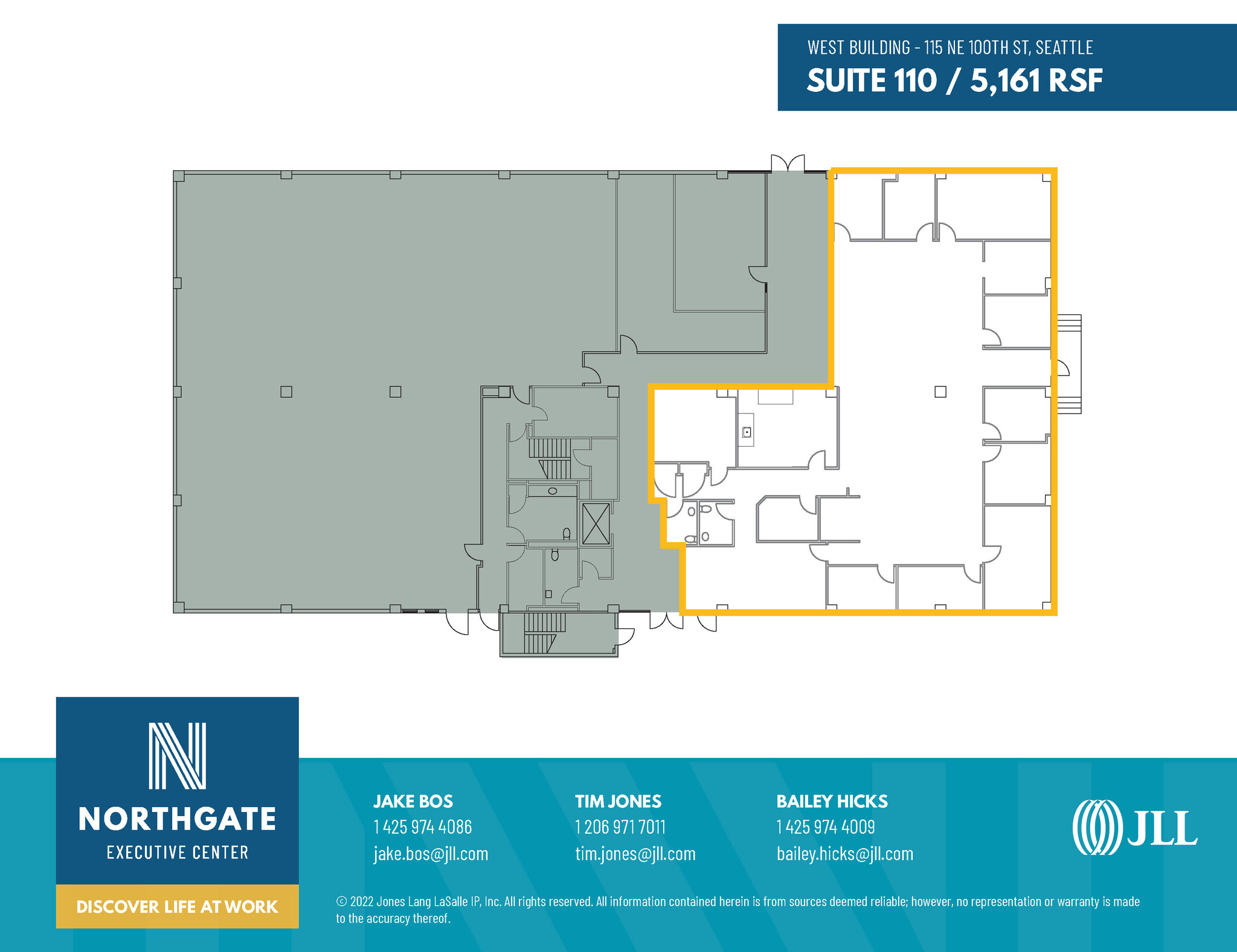 115 NE 100th St, Seattle, WA for lease Floor Plan- Image 1 of 1