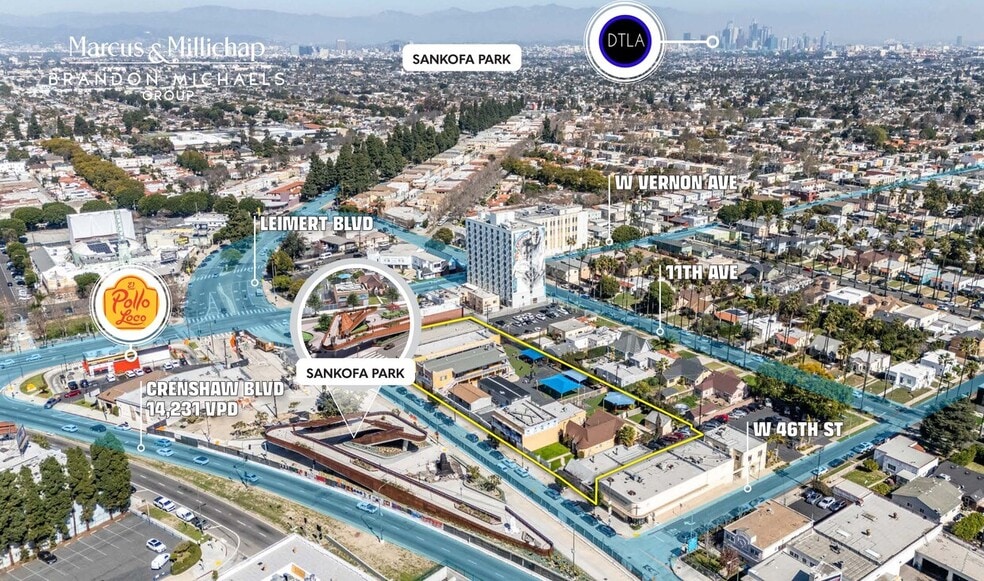 4466-4518 Crenshaw Blvd, Los Angeles, CA for sale - Building Photo - Image 3 of 15