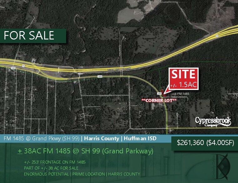 31888 FM 1485 Rd, New Caney, TX à vendre - Photo du bâtiment - Image 1 de 8