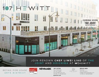 Plus de détails pour 107 S Hewitt St, Los Angeles, CA - Commerce de détail à louer