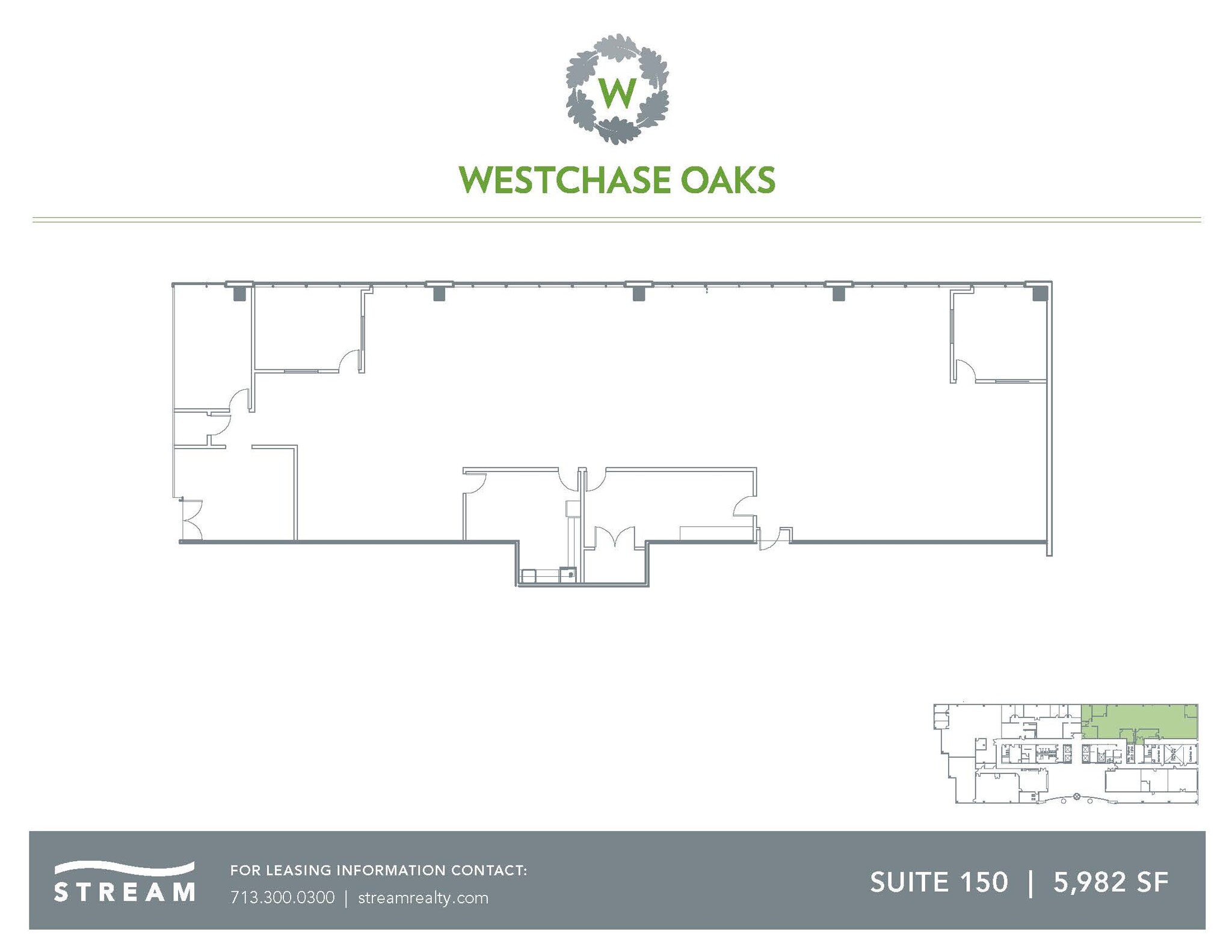 10111 Richmond Ave, Houston, TX à louer Plan d’étage- Image 1 de 2