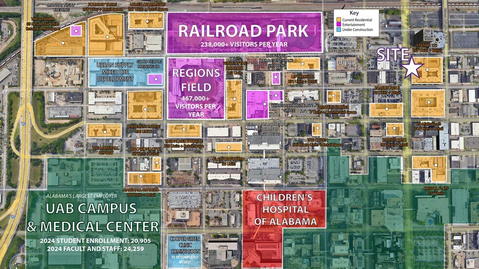 2000 2nd Ave S, Birmingham, AL à louer - Photo du bâtiment - Image 3 de 9