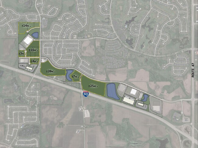 Plus de détails pour Dahmer Rd, Huntley, IL - Terrain à vendre