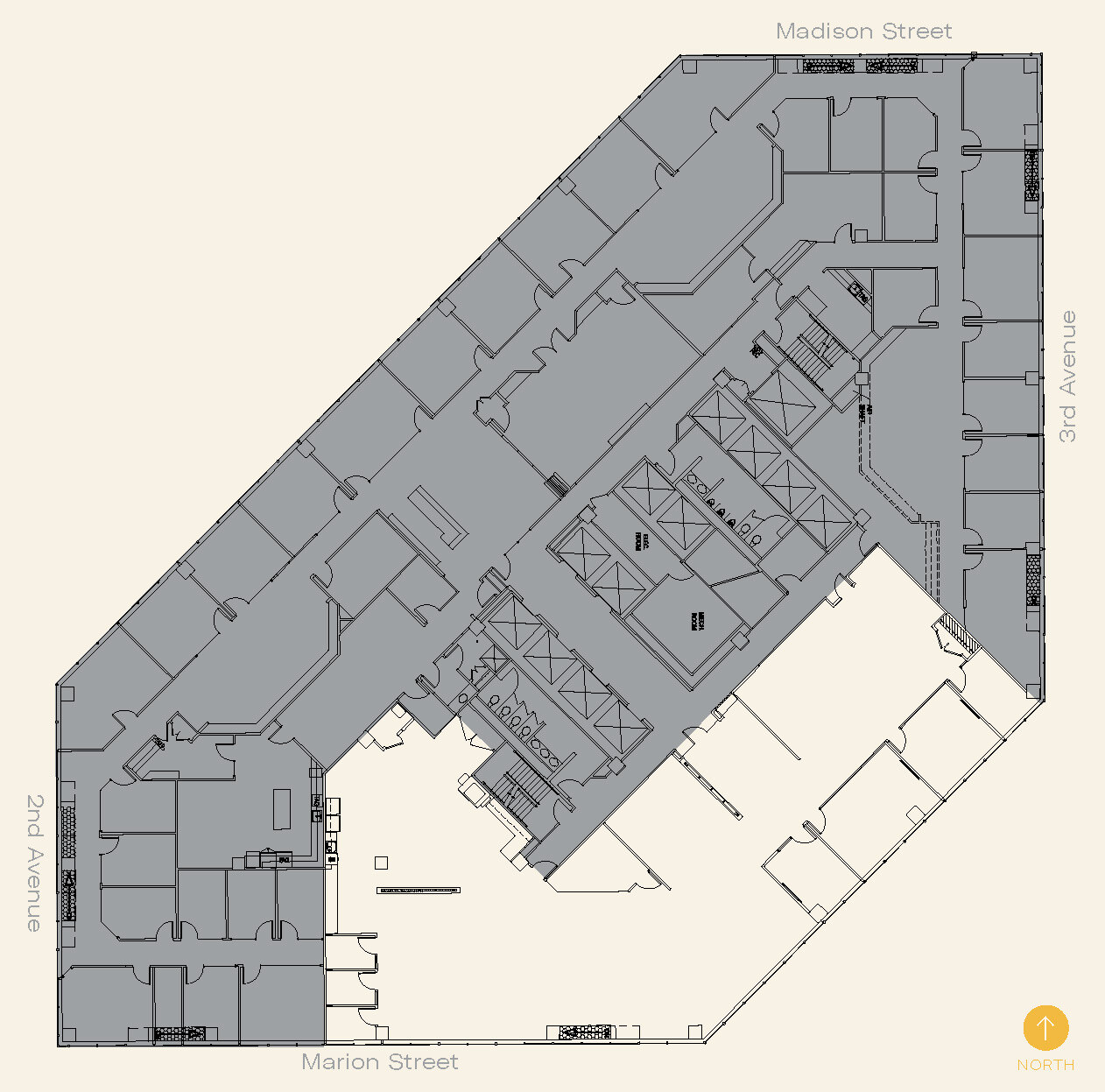 999 3rd Ave, Seattle, WA for lease Floor Plan- Image 1 of 2