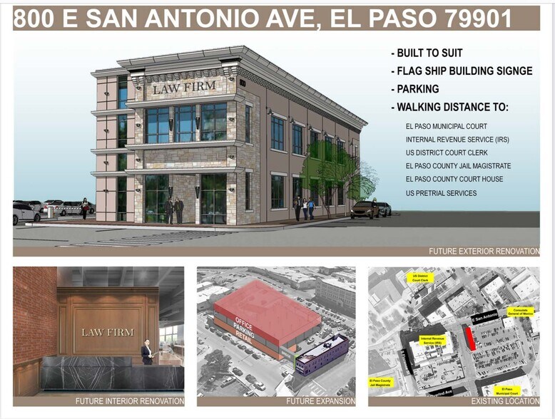 800 E San Antonio Ave, El Paso, TX à louer - Photo du bâtiment - Image 1 de 10