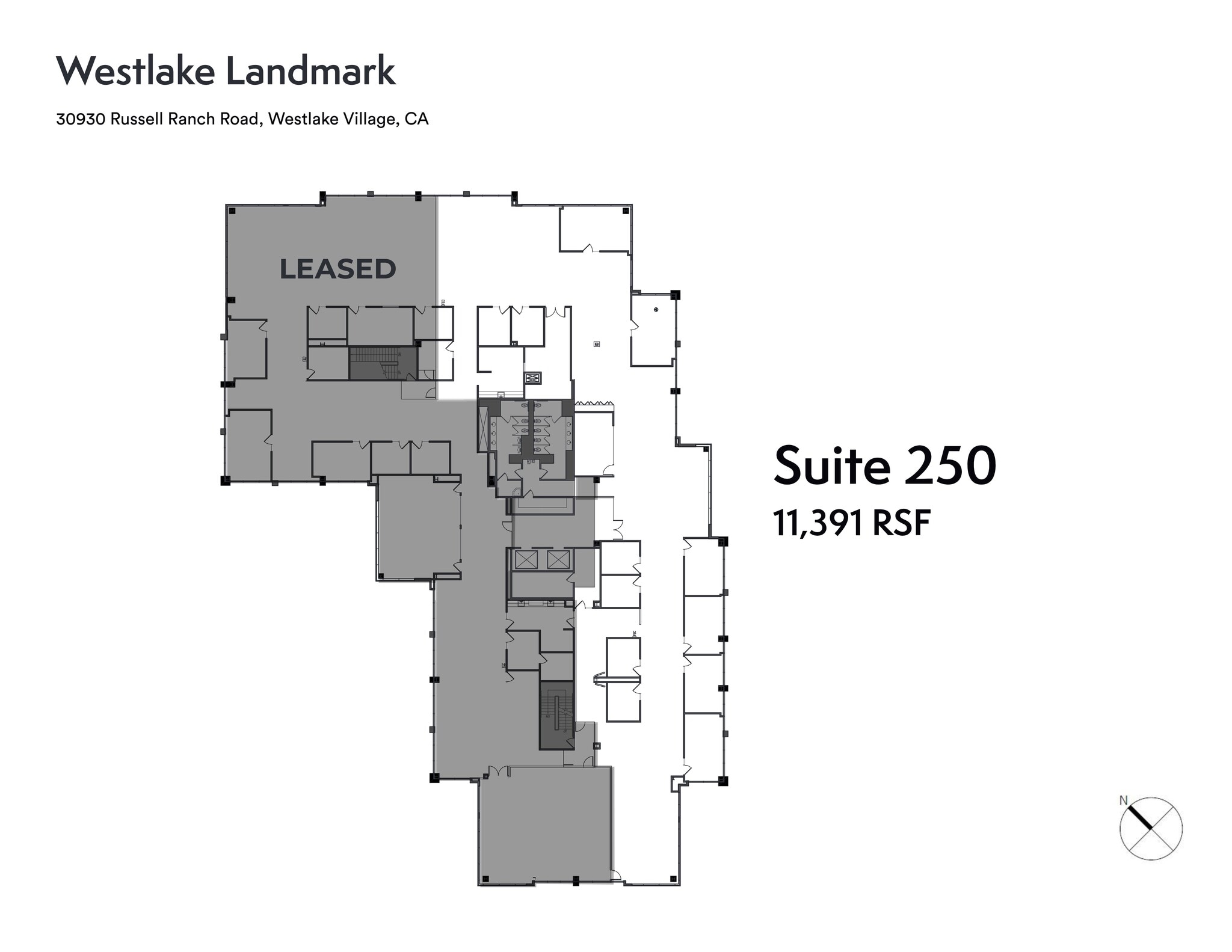 30930 Russell Ranch Rd, Westlake Village, CA à louer Plan de site- Image 1 de 1