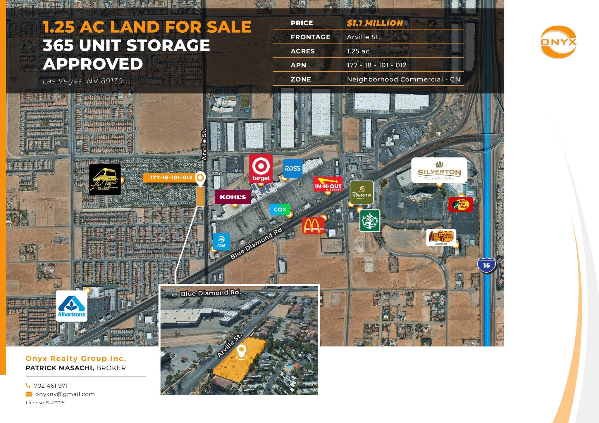 8275 Arville Street, Las Vegas, NV à vendre Photo principale- Image 1 de 1