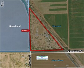 Arizona Farms Rd & Quail Run Rd, Florence, AZ - Aerial  map view - Image1