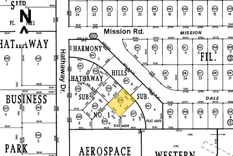 925 Hathaway Dr, Colorado Springs, CO for sale - Plat Map - Image 2 of 28