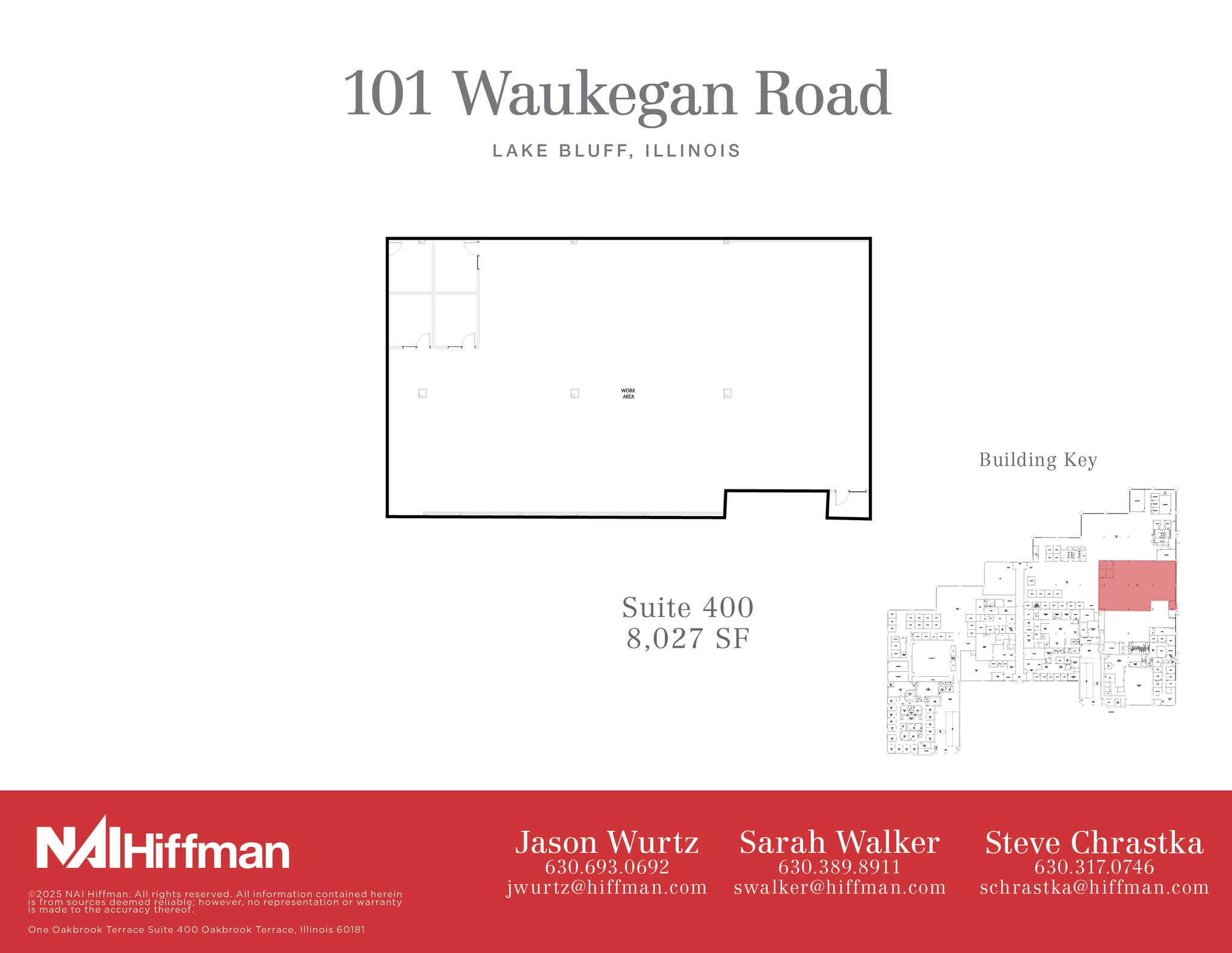 101 Waukegan Rd, Lake Bluff, IL for lease Floor Plan- Image 1 of 2