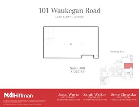 101 Waukegan Rd, Lake Bluff, IL for lease Floor Plan- Image 1 of 2