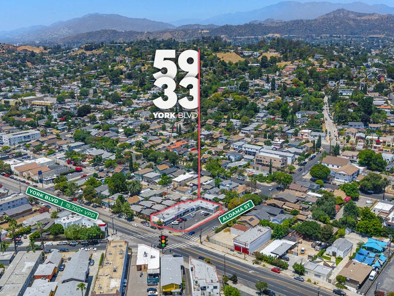 5933-5939 York Blvd, Los Angeles, CA à vendre - Photo du bâtiment - Image 3 de 8