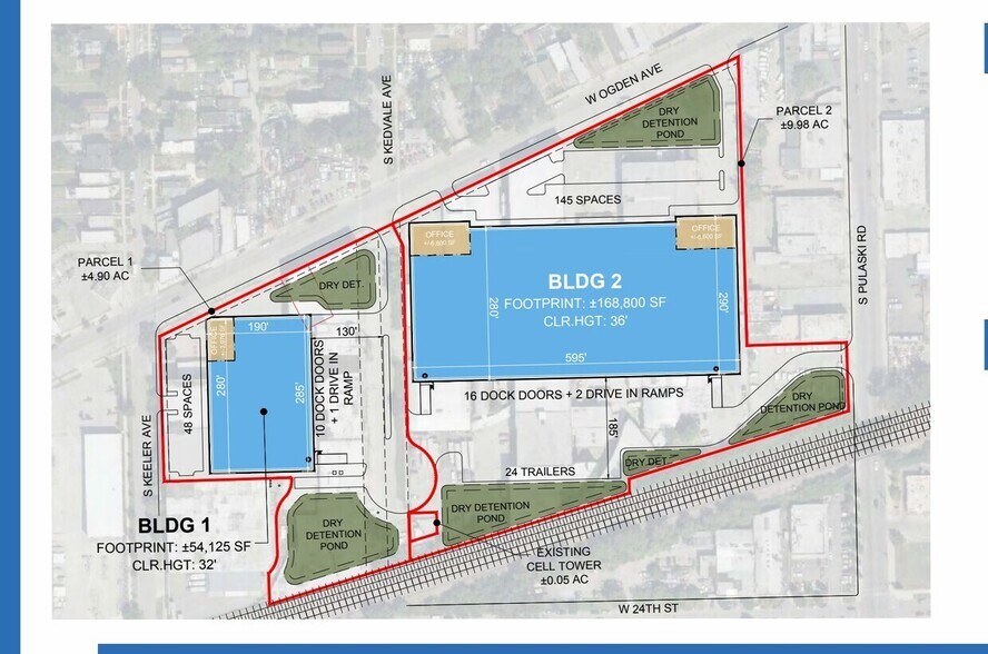 4179 W Ogden Ave, Chicago, IL à louer - Plan d’étage - Image 3 de 3