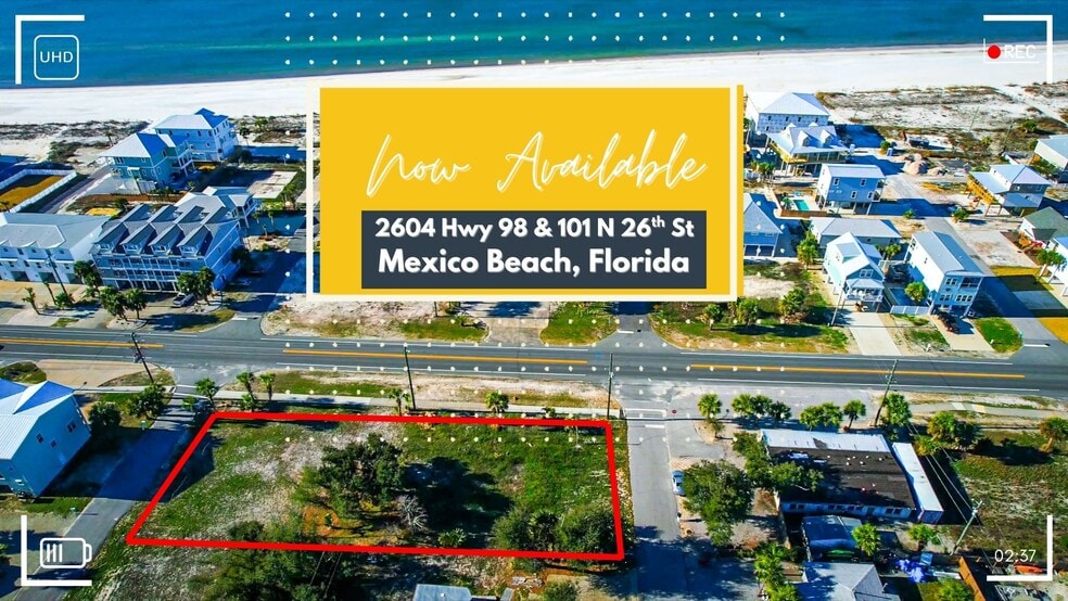 2604 Highway 98, Mexico Beach, FL à vendre - Photo principale - Image 1 de 45