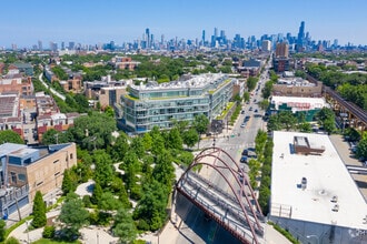 1767 N Milwaukee Ave, Chicago, IL - Aérien Vue de la carte