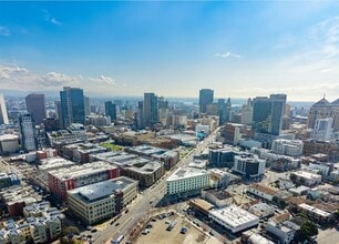 651 Thomas L Berkley Way, Oakland, CA - AERIAL map view