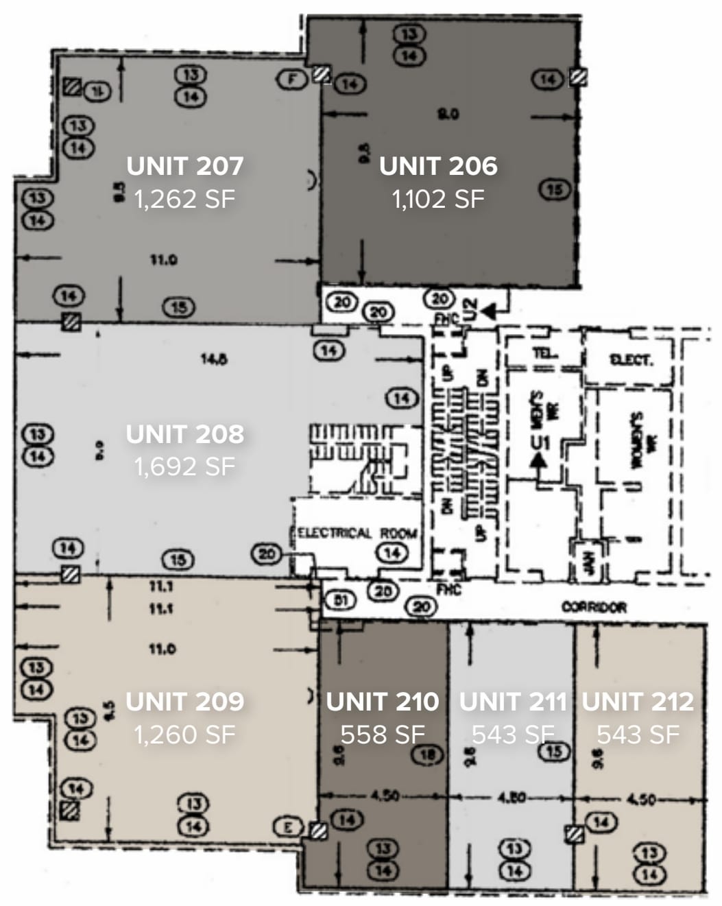 3601 Highway 7 E, Markham, ON for lease Floor Plan- Image 1 of 1