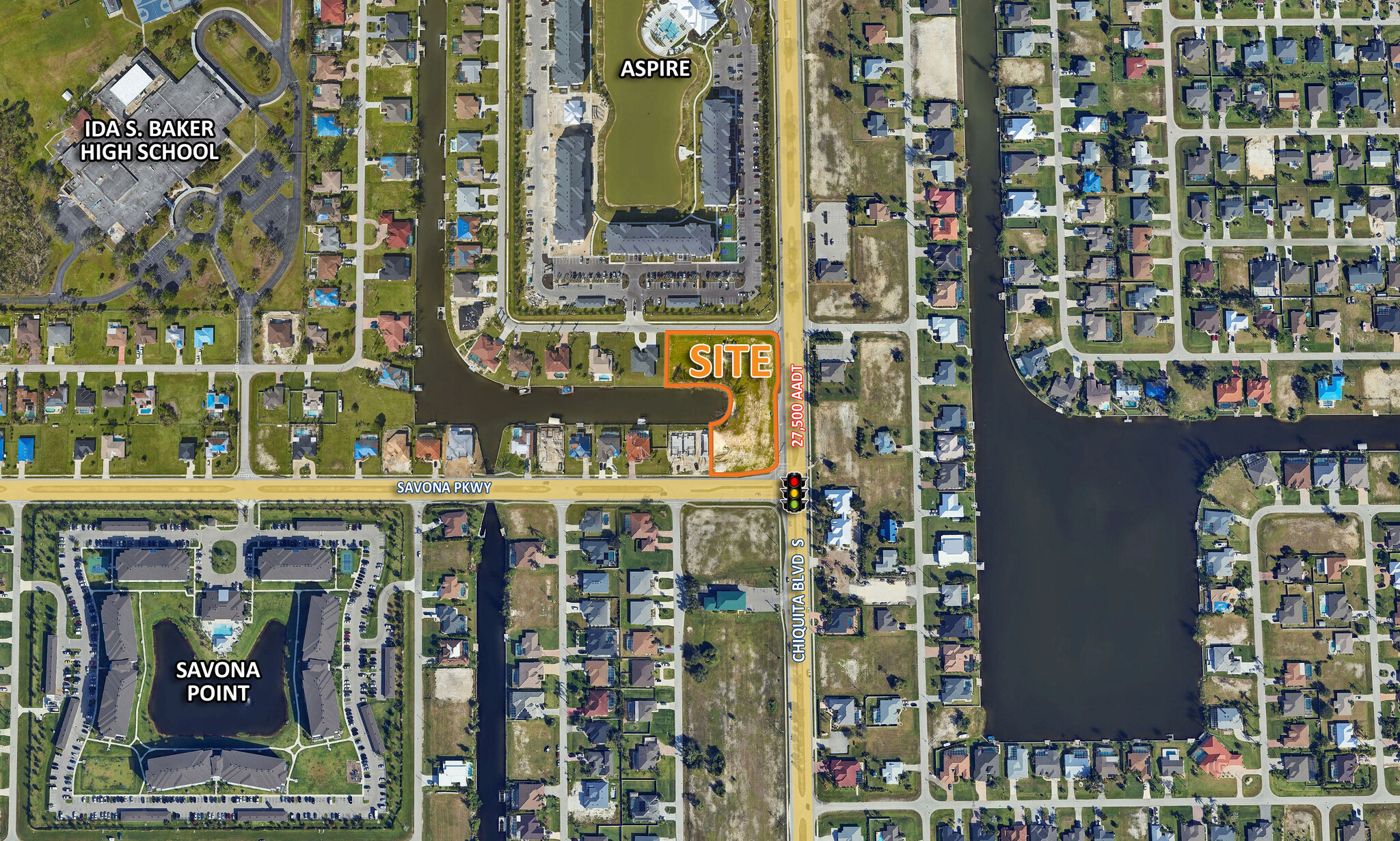 3622 Chiquita 6, Cape Coral, FL à vendre Plan de site- Image 1 de 3