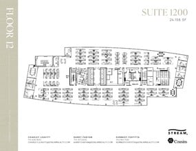 550 S Caldwell St, Charlotte, NC à louer Plan d’étage- Image 1 de 1