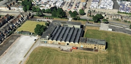 Marfleet Ave, Hull, NHS - AÉRIEN  Vue de la carte