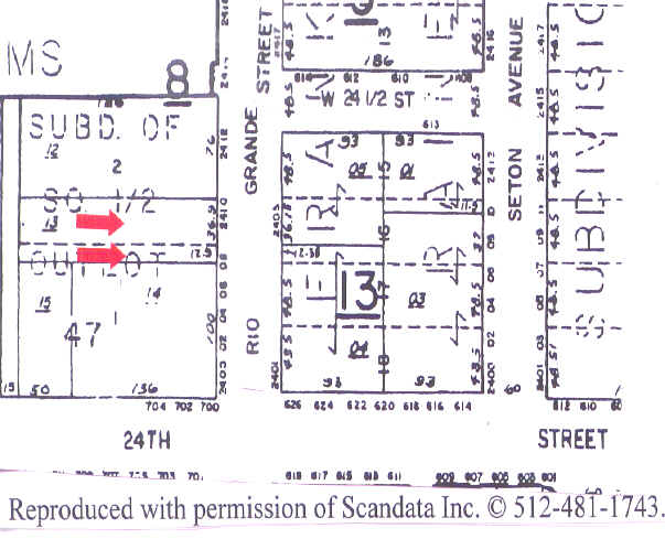 2404 Rio Grande St, Austin, TX à vendre - Plan cadastral - Image 3 de 5