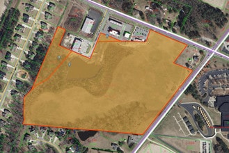 2709 Cornwallis Rd, Garner, NC - AÉRIEN  Vue de la carte - Image1