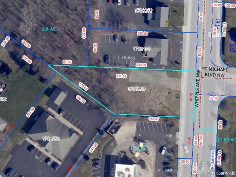 3445 Whipple Ave NW, Canton, OH for sale - Aerial - Image 2 of 8