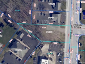 3445 Whipple Ave NW, Canton, OH - Aerial map view