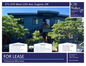 372-374 W 12th Ave, Eugene, OR à louer Photo intérieure- Image 1 de 1
