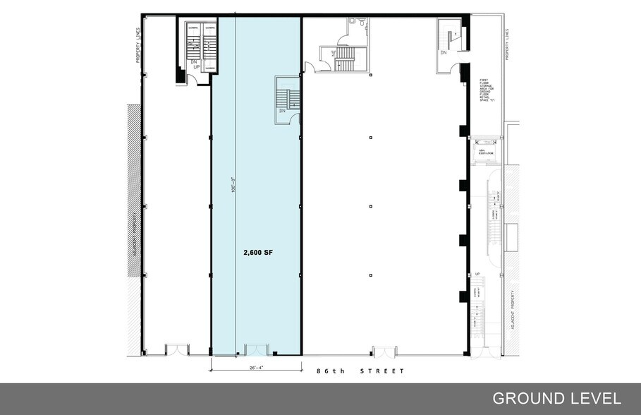 429-441 86th St, Brooklyn, NY à louer - Plan d’étage type - Image 3 de 5