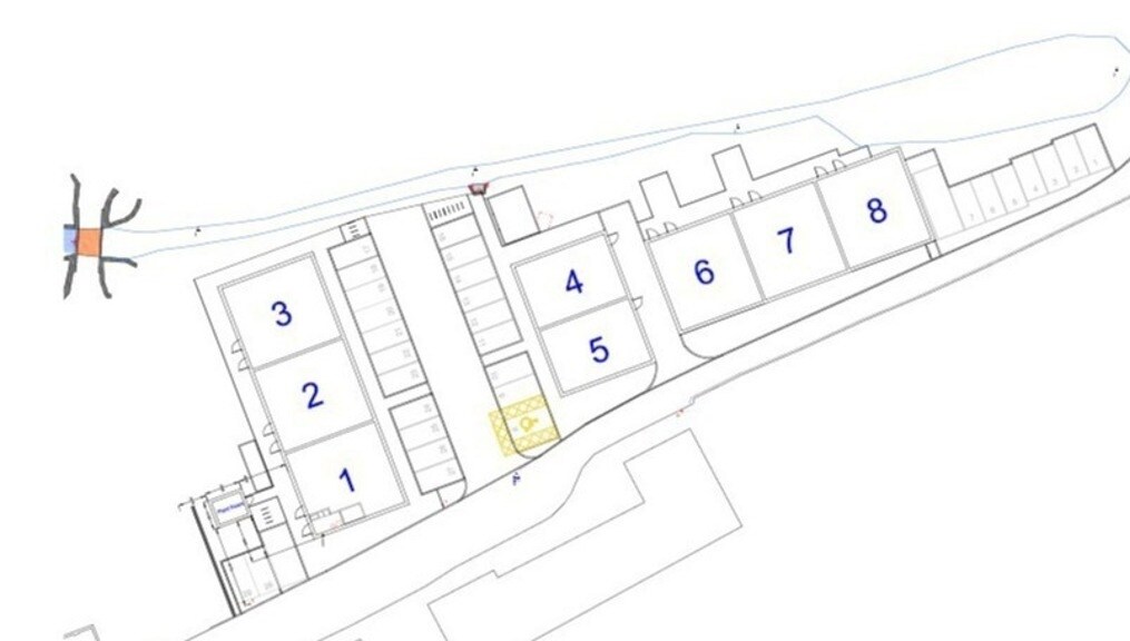 Lichfield St, Tamworth à louer Plan de site- Image 1 de 8
