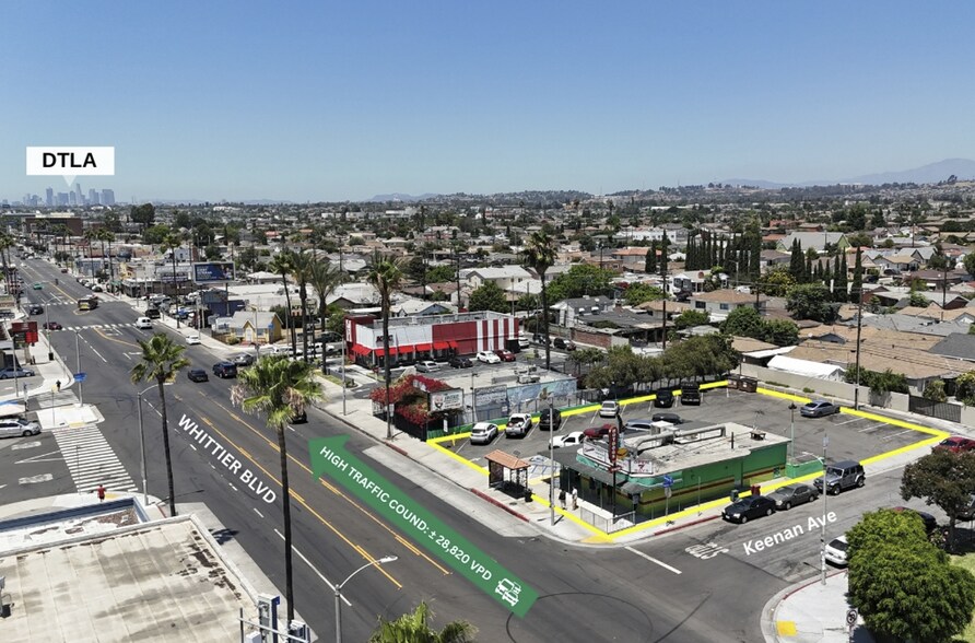 5825 Whittier Blvd, Los Angeles, CA à vendre - Photo du bâtiment - Image 1 de 8