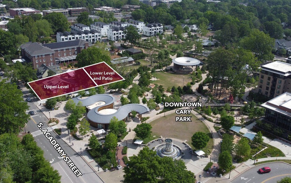 311 S Academy St, Cary, NC à louer - Aérien - Image 3 de 5