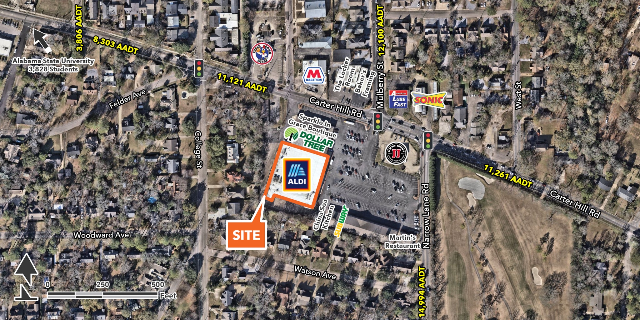 1740 Carter Hill Rd, Montgomery, AL for lease Building Photo- Image 1 of 7