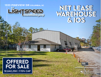 More details for 1333 Pineview Dr, Columbia, SC - Industrial for Sale