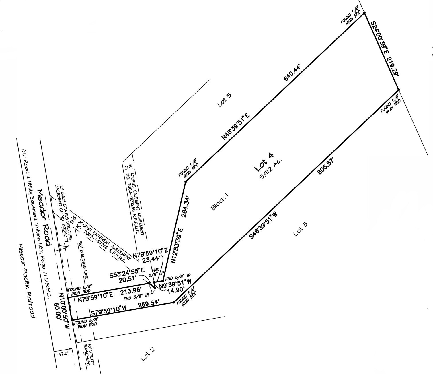 3.912 Acres Meador Road, Conroe, TX for sale Building Photo- Image 1 of 4