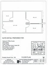 400 Vestavia Pky, Birmingham, AL for lease Floor Plan- Image 1 of 1