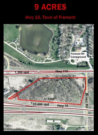 More details for Brown Road, Fremont, WI - Land for Sale