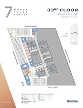 7 World Trade Center, New York, NY for lease Site Plan- Image 2 of 3