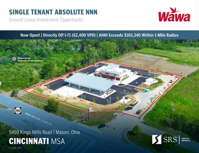 Plus de détails pour 5459 Kings Mills Rd, Mason, OH - Commerce de détail à vendre