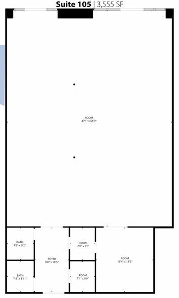 160 N Main St, Mountain Home, ID à louer - Plan d’étage - Image 2 de 2